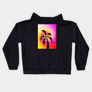 GOOD VIBES PALM TREE Kids Hoodie